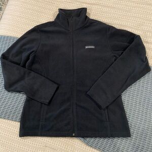 Columbia Black Full-Zip Fleece Jacket